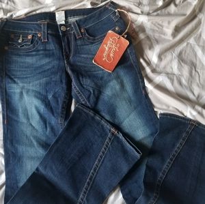 True Religion WIDE-LEG Denim Jeans
